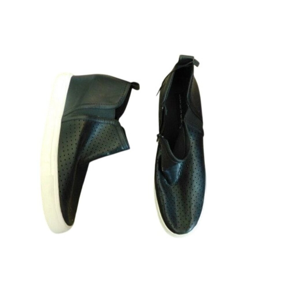 Steven by Steve Madden Size 11 Black Sporty Ankle Booties Flats Shoes $99